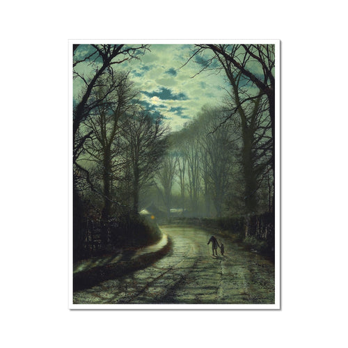 Auf dem Weg nach Hause | John Atkinson Grimshaw | 19. Jahrhundert