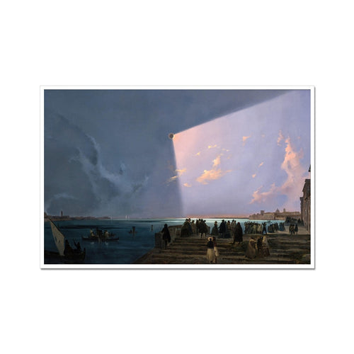 Die Sonnenfinsternis in Venedig | Ippolito Caffi | 19. Jahrhundert
