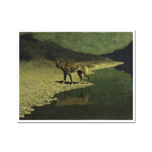 Moonlight Wolf | Frederic Remington | 1909