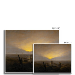 Mondaufgang über dem Meer | Caspar David Friedrich | 1821