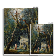 Der einsame Spaziergang | Hubert Robert | 1777