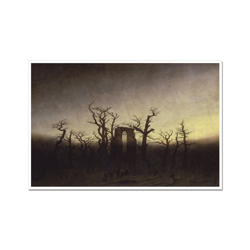 Die Abtei im Eichwald | Caspar David Friedrich | 1810