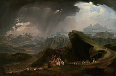 Josua befiehlt der Sonne, über Gibeon stillzustehen | John Martin | 1816