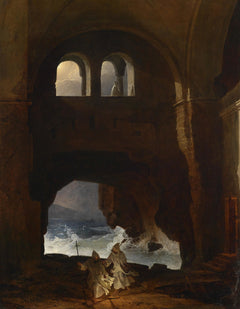 Mönche im Kloster | Franz Ludwig Catel | 1856