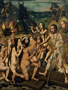 Abstieg Christi in die Schwebe | Bartolomé Bermejo | 1475