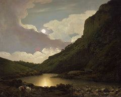 Matlock Tor im Mondlicht | Joseph Wright von Derby | 1780
