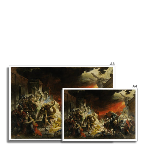 Der letzte Tag von Pompeji | Karl Brullov | 19. Jahrhundert