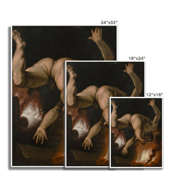Der Fall von Ixion | Van Haarlem Cornelis Cornelisz | 1588