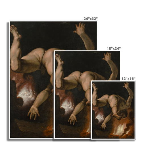Der Fall von Ixion | Van Haarlem Cornelis Cornelisz | 1588