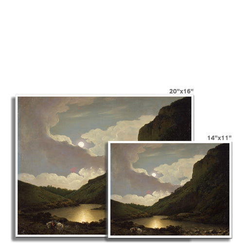 Matlock Tor im Mondlicht | Joseph Wright von Derby | 1780