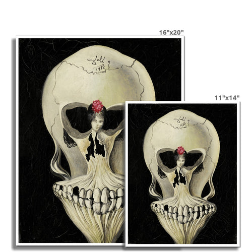 Ballerina in a Skull | Salvador Dali | 1932