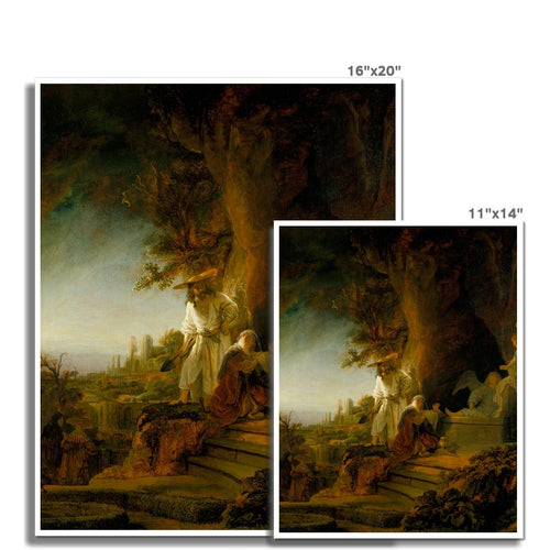 Christus und Maria Magdalena am Grab | Rembrandt | 1638