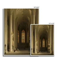 Gotisches Kircheninneres | Max Emanuel Ainmiller | 1844