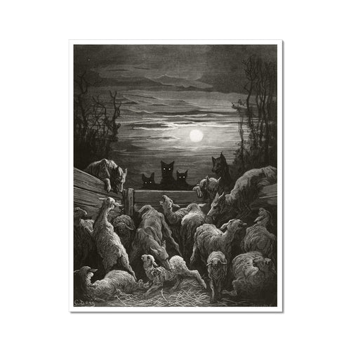 The Wolves and The Sheep | Gustave Doré | 1867