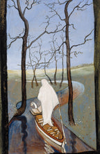 Der Strom des Lebens, Auf dem Fluss des Lebens | Hugo Simberg | 1896