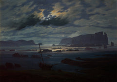 Nordsee im Mondschein | Caspar David Friedrich | 1824