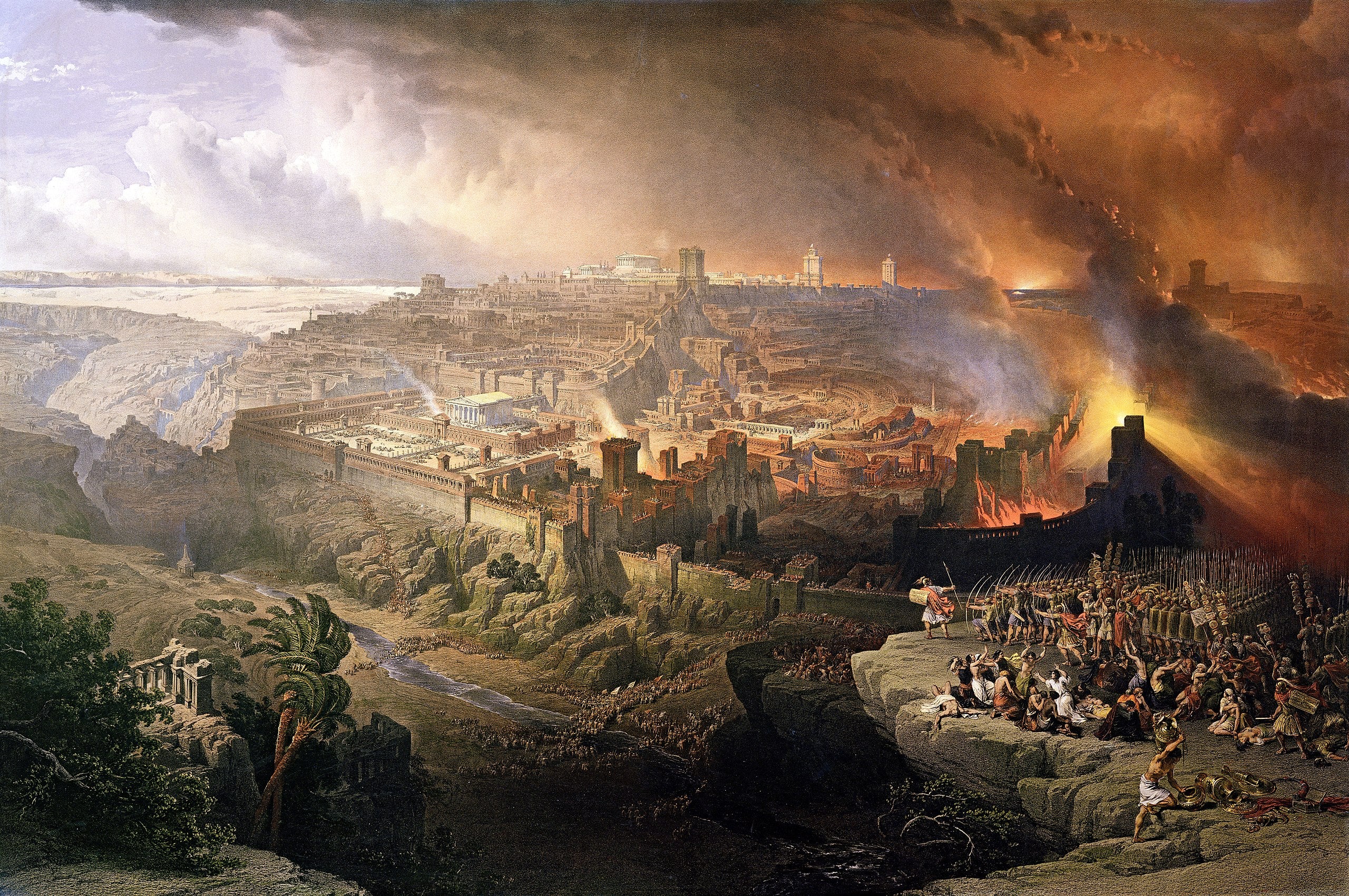 Siege and Destruction of Jerusalem | Buy Fine Art Prints