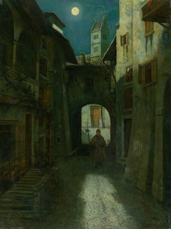 Nachtwache in der Altstadt | Eduard Majsch | 1880