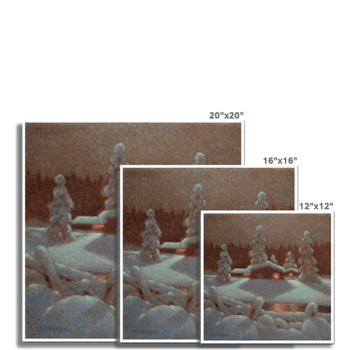 Winternacht | Bror Lindh | 19. Jahrhundert