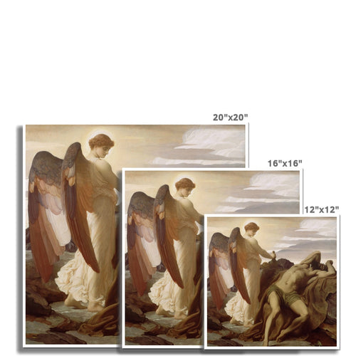 Elia in der Wildnis | Frederic Leighton | 1878