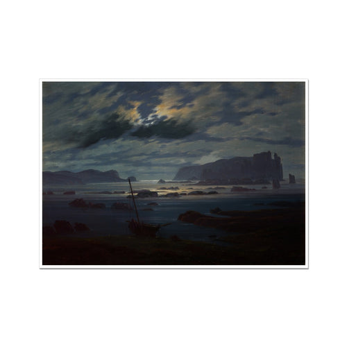 Nordsee im Mondschein | Caspar David Friedrich | 1824