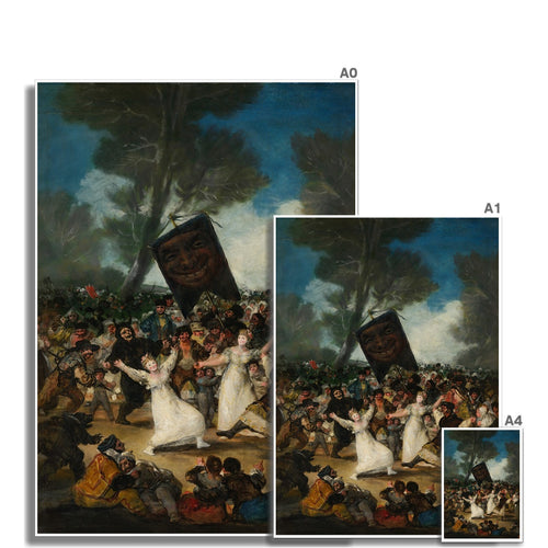 Das Begräbnis der Sardine | Francisco de Goya | 1819