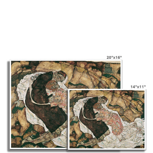 Der Tod und das Mädchen | Egon Schiele | 1915