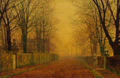 Abendrot | John Atkinson Grimshaw | 1884