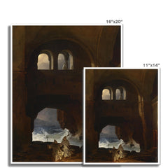 Mönche im Kloster | Franz Ludwig Catel | 1856