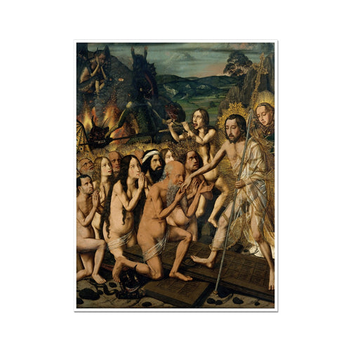Abstieg Christi in die Schwebe | Bartolomé Bermejo | 1475