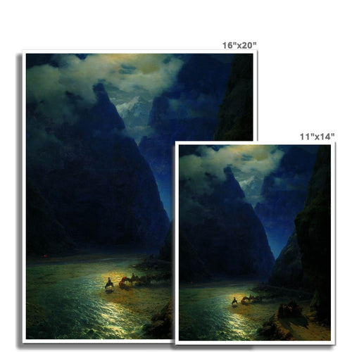Darial Gorge | Ivan Aivazovsky | 1862