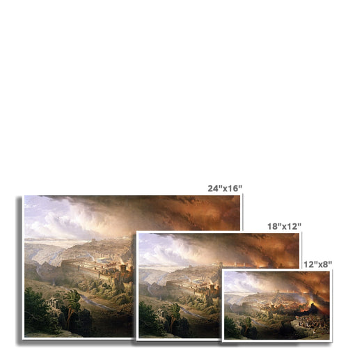 Siege and Destruction of Jerusalem | David Roberts | 1850