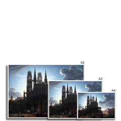 Gothic Cathedral by the Water | Karl Friedrich Schinkel | 1813