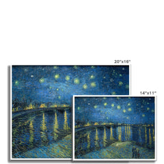 Starry Night Over the Rhone | Vincent van Gogh | 1888