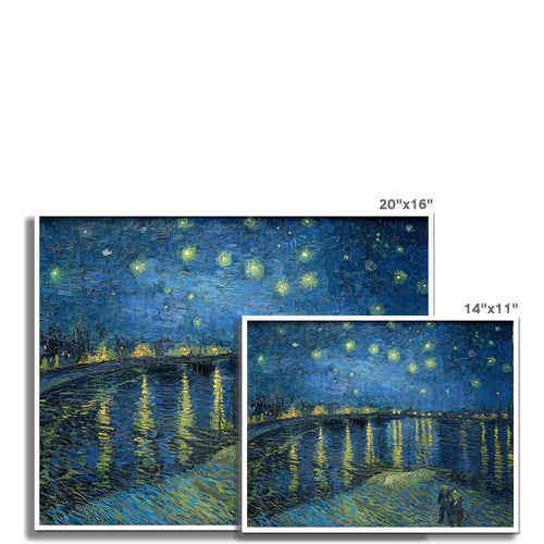 Starry Night Over the Rhone | Vincent van Gogh | 1888