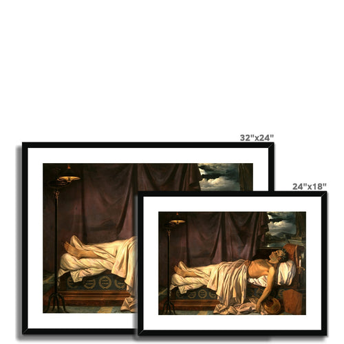 Lord Byron on His Death Bed | Joseph Denis Odevaere | 1826