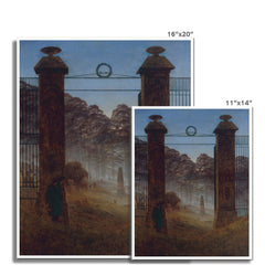 Der Friedhof | Caspar David Friedrich | 1825