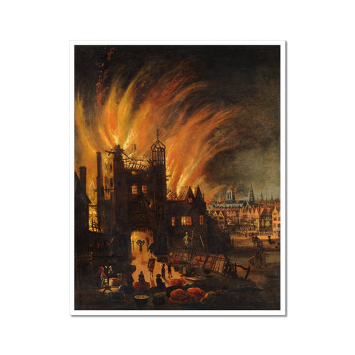 Der Große Brand von London | Unbekannter Meister | 1670