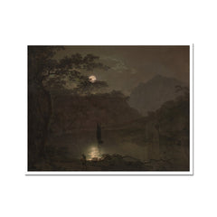 A Lake by Moonlight | Joseph Wright of Derby | 1780