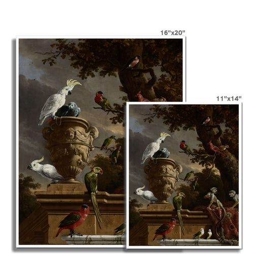 Die Menagerie | Melchior d'Hondecoeter | 1690