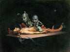 Ein bewusstloser nackter Mann | Richard Tennant Cooper | 20. Jahrhundert