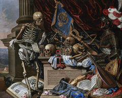 Vanitas-Stillleben | Carstian Luyckx | 1650