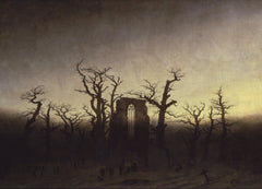 Die Abtei im Eichwald | Caspar David Friedrich | 1810