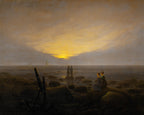 Mondaufgang über dem Meer | Caspar David Friedrich | 1821