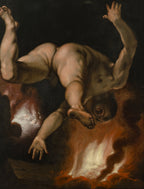 Der Fall von Ixion | Van Haarlem Cornelis Cornelisz | 1588