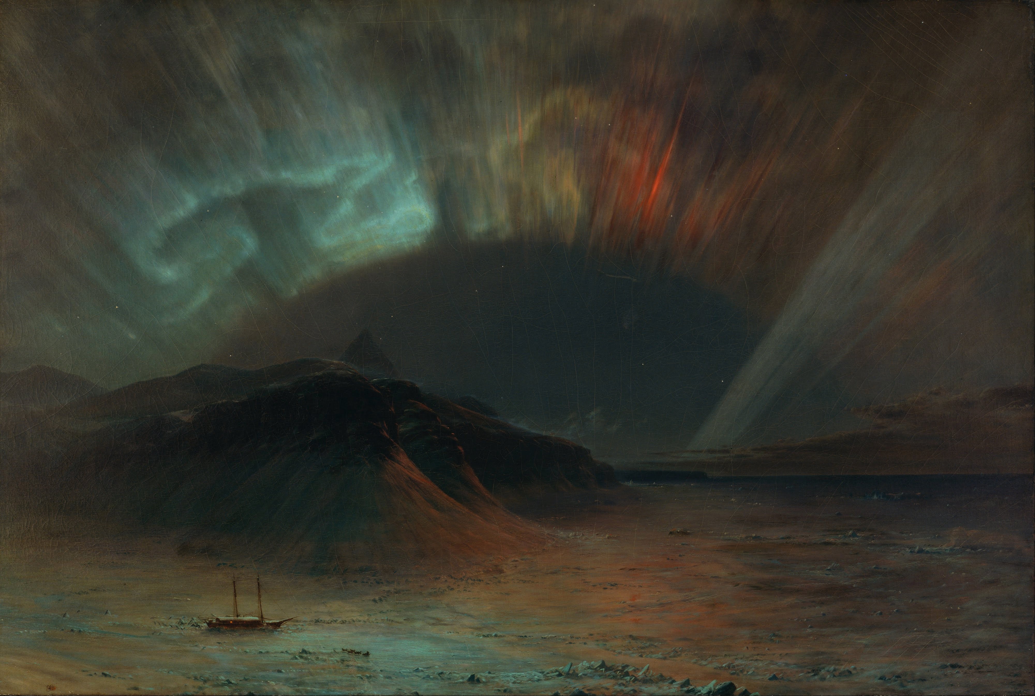 Aurora Borealis by Frederic Edwin Church | Buy Fine Art