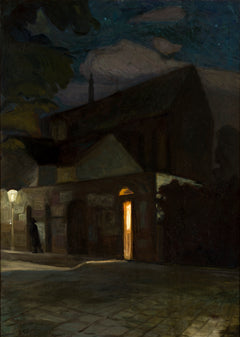 Die Dominikanerkirche in Krakau | Henryk Szczygliński | 1902