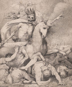 Tod auf einem fahlen Pferd | John Hamilton Mortimer | 1775