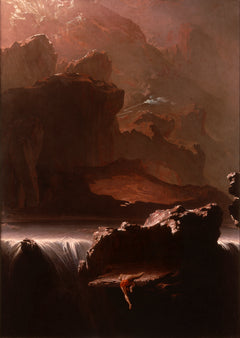 Sadak auf der Suche nach den Wassern des Vergessens | John Martin | 1812