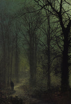 Durch den Wald | John Atkinson Grimshaw | 19. Jahrhundert